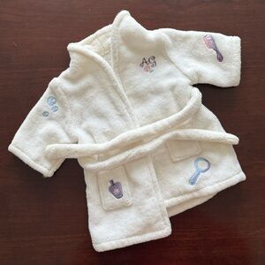 American Girl Doll Spa Robe; Never Used